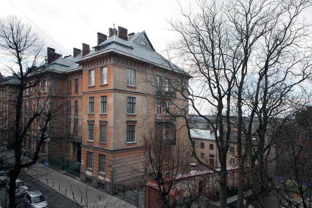 Apartment On Lysenka 27 리비프 외부 사진